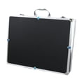 thumbnail image 2 of Yinanstore Hard Shell Carrying Case Shockproof Buckle Closure Cordless Microphone Protection Box for Business Outdoor Activity Party KTV black, 2 of 8