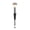 Silver, variant on HHBEAUTY Foundation Brush for Liquid Makeup Double Ended Powder Foundation & Under Eye Concealer Brush for Flawless liquid Cream Makeup Blending,Buffing Large Fluffy Face Contour Brush