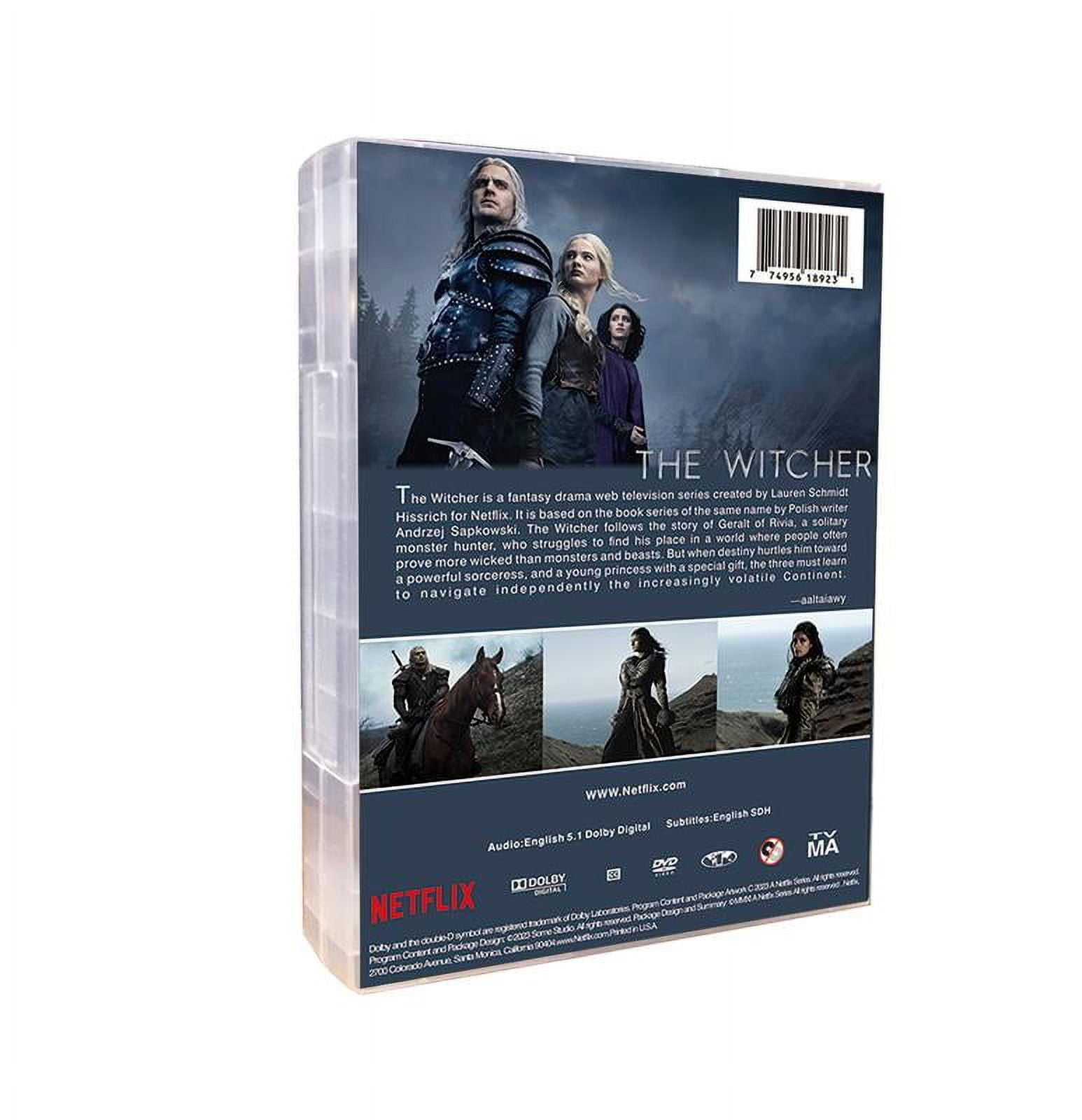 The Witcher Complete Series Seasons 1-3 Box Set (DVD