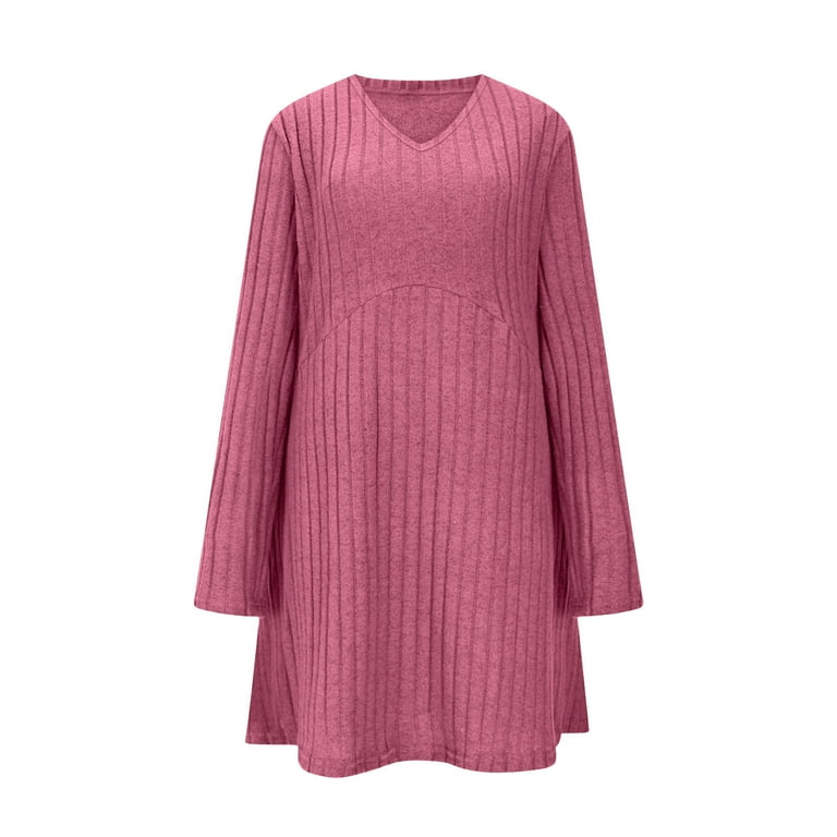 pleated short knit dress Brooks Brothers Women's A-Line Pleated Short-Sleeve Sweater Dress | Blue