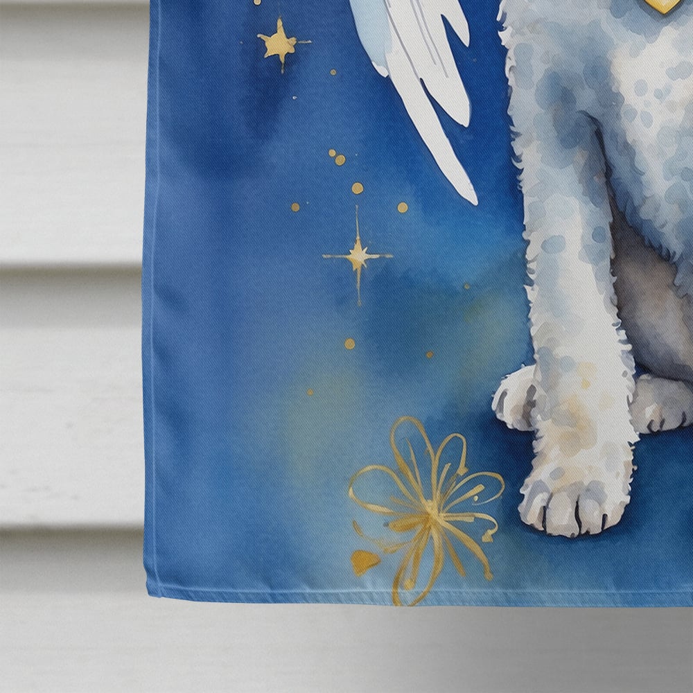 Bedlington Terrier My Angel House Flag 28 in x 40 in