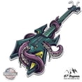 thumbnail image 1 of Monster Guitar Mythical Graphic - 12" Vinyl Sticker Waterproof Decal, 1 of 1