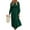 Blackish Green, variant on MAWCLOS Women Loose Long Sleeve Maxi Dresses Party Swing A Line Dress Denim Blue L