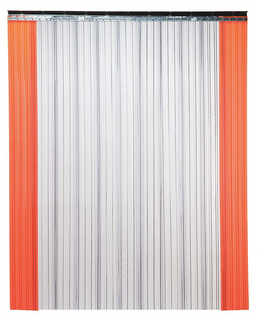 New PVC Strip Curtain Door Strip Kit /Refrigeration Freezer Gate 1m*2m W*L 