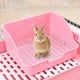 thumbnail image 5 of Caja de Arena para Conejos Sunnimix Inodoro con Bandeja de Arena, 5 of 8
