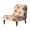 Pumpkin Harvest Pattern, variant on HELLHERO Stain Protection Anti Scratch Armless Accent Chair Cover for Armless Chair, Armless Accent Chair Protector Pumpkin Leaves