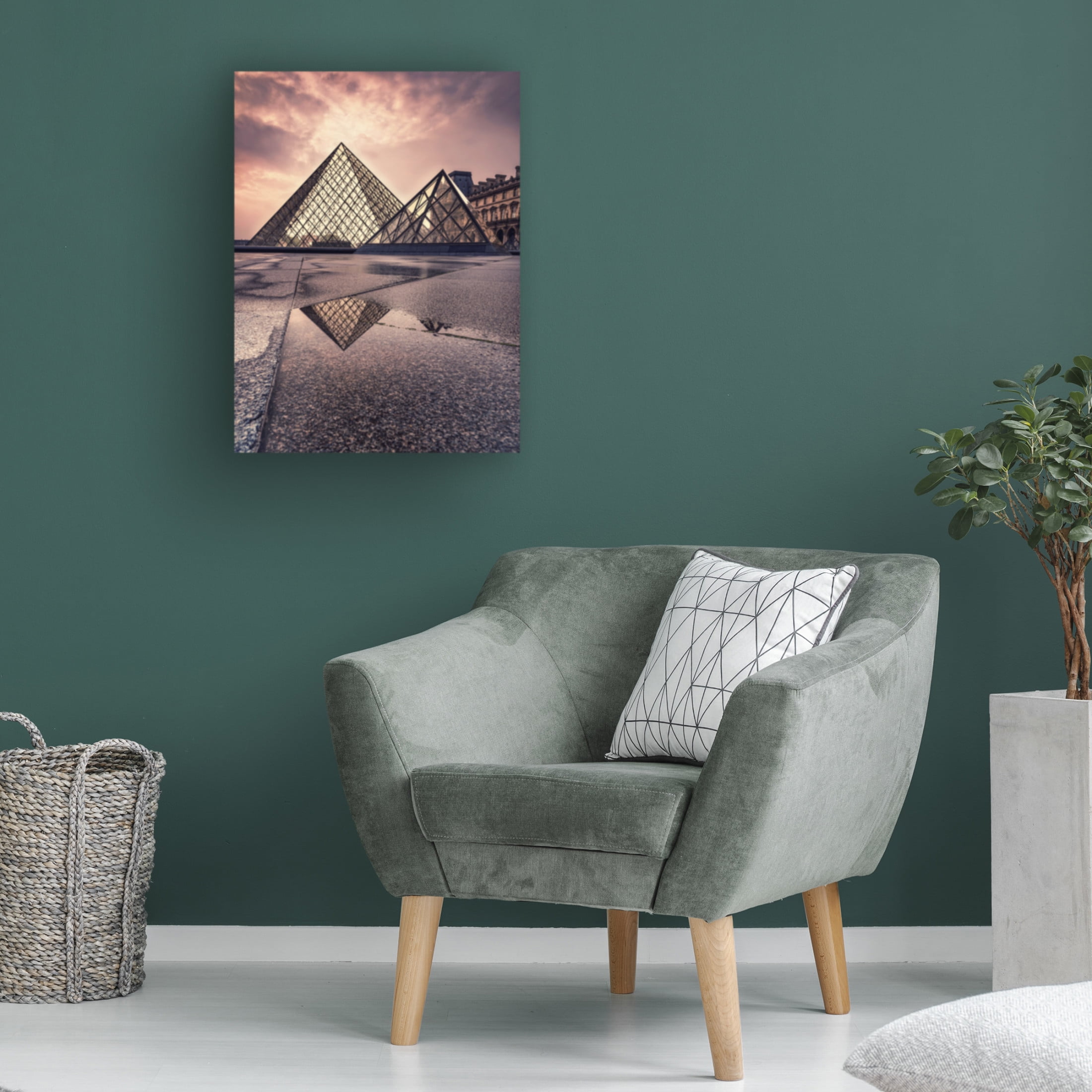 Trademark Fine Art Amir Ehrlich Triangular value Canvas Wall Art
