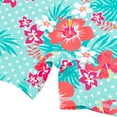 thumbnail image 6 of GYRATEDREAM Girls One Piece Swimsuits Long Sleeve Rash Guard for Kids Girls UPF 50+ Sun Protection Zipper Bathing Suit Surfing Swimwear, 4-5 Years, 6 of 9