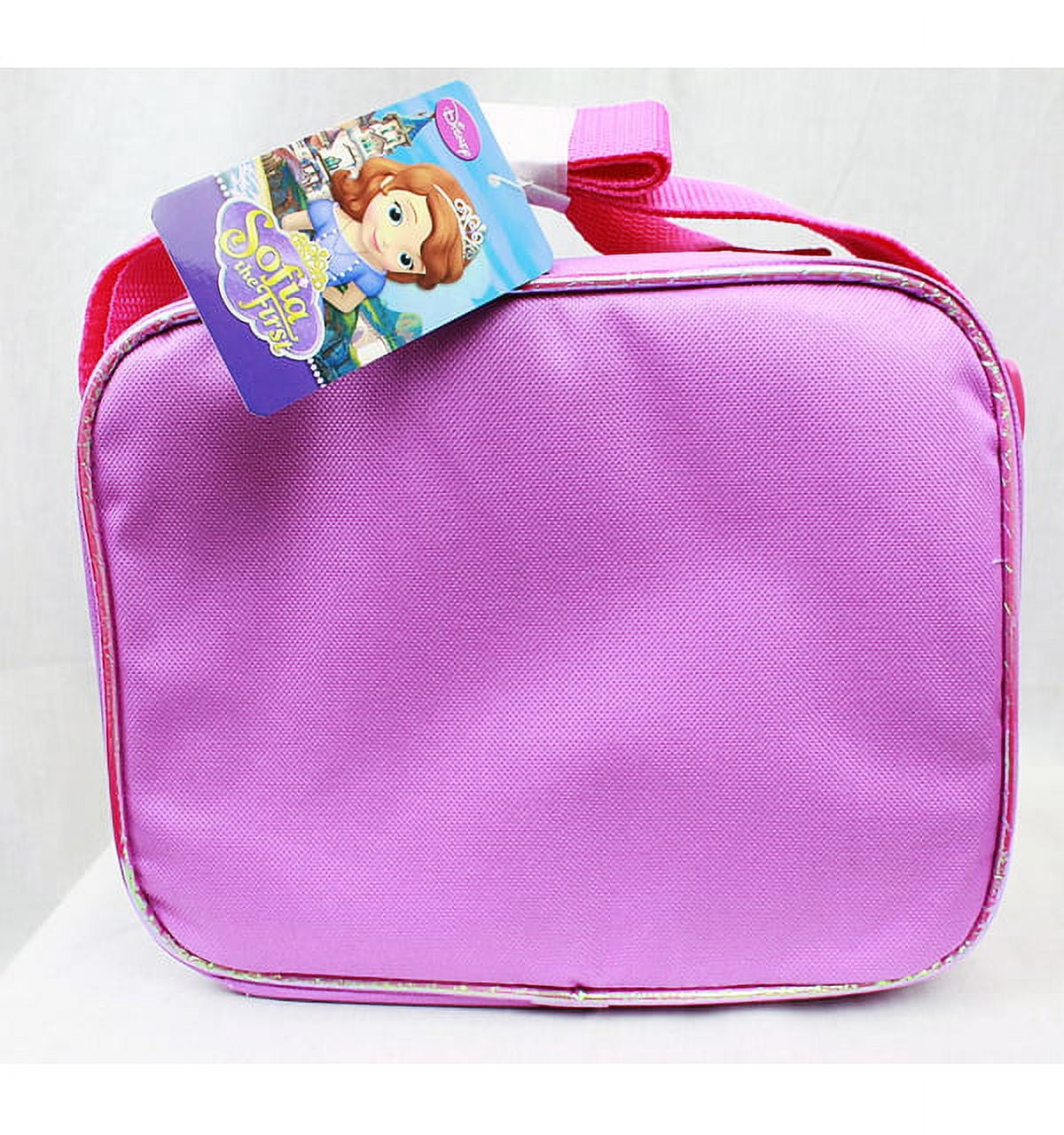 Lunch Bag - Sofia the First - Disney Princess w/ Flowers New a02196