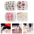 thumbnail image 3 of 4 rollos de papel higiénico navideño, servilletas de papel con diseño de Feliz Navidad y Papá Noel, ideales para rellenar calcetines navideños o decorar el baño en Navidad., 3 of 7