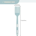 thumbnail image 2 of Fourchette à Pâtes de Cuisine Réutilisable Fourchette de Cuisson Lavable Grande Fourchette Ergonomique, 2 of 9