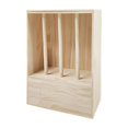 thumbnail image 4 of Caja de alimentación de heno para conejos 2 en 1, pesebre de alimentación para conejos, pesebre de alimentación de alimentos, soporte para heno pequeño estante para césped, 4 of 8