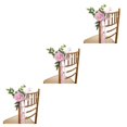 thumbnail image 3 of Monstrate Accesorios de silla de bajo mantenimiento de seda Buena sensación de mano No tóxico para gatos y perros Ramo de boda Amplia Type1 NO1, 3 of 6