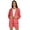 Dark Peach, variant on Inkmeso Elegant Shrug& Shorts Set For Womens 3 Piece Outfits Loungewear Summer Sets