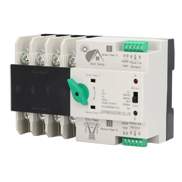 Interruptor de transferencia automática de doble potencia V, Transferencia automática de doble potencia P Interruptor de transferencia automática de doble potencia Interruptor de transferencia automática de doble potencia El mejor de su clase