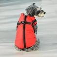 thumbnail image 2 of Warm Dog Jacket, Snowproof Windproof Waterproof Dog Winter Coat for Cold Weather - Soft Fleece Lining and Warm Thick Padded Dog Snow Coat for Puppy Small Medium Large Dogs, 2 of 7