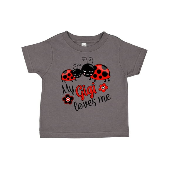 Inktastic My Gigi Loves Me with Cute Ladybugs Boys or Girls Toddler T-Shirt