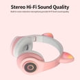 thumbnail image 4 of MABOTO Auriculares con auriculares Tf Eat Play/modo cableado Púrpura Oreja B39 Auriculares lindos Bt5.0 Tf Reproducir/auriculares cableados Buzhi Tf Dsfen Buzhi Qisuo Tf Ds Buzhi de fen, 4 of 8
