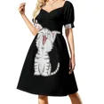 thumbnail image 1 of Vestido de baile de manga corta para perros American Shorthair Happy Vestidos de mujer, 1 of 8