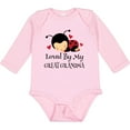 thumbnail image 3 of Inktastic Loved by My Great Grandma Girls Long Sleeve Baby Bodysuit, 3 of 5