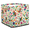 Multicolor 2, variant on CURLYOOT Mexican Flowers Cube Storage Bin, 13 x 13 x 13 Storage Cube Bins for Organizing, Colorful Mexican Fabric Foldable Baskets with Handles for Closet, Shelves, Clothes