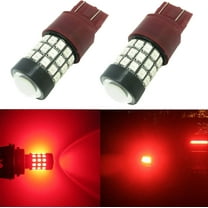 Alla Lighting 2x Super Bright WY21W W21W 7440 7440NA Pure Red LED Bulbs Rear Turn Signal Light Blinker Light Lamps for 2003 2004 2005 2009 2010 2011 2012 2013 2014 2016 2017 Murano