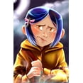 thumbnail image 3 of Póster clásico de película de anime Coraline, póster de película de anime de dibujos animados, impresión en lienzo, pintura decorativa de arte de la pared para decoración de la habitación del hogar, 3 of 5