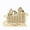 as show, variant on putnchl Wooden 24 Countdown Christmas Calendar Creatived Home Sleigh Calendar Wooden LED Christmas Decoration Ornaments