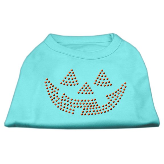 Halloween Pet Dog Cat Shirt Rhinestone, "Jack O' Lantern"