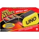 thumbnail image 1 of Mattel Games UNO Attack Mega Hit MATTEL Juego de cartas con lanzador de acción aleatoria con luces, 1 of 5