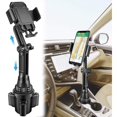 thumbnail image 1 of Portavasos Soporte para teléfono Universal Ajustable Cuello de cisne Portavasos Cuna Soporte para automóvil para teléfono celular Teléfono inteligente Iphone Xs/xs Max/xr/x/8/7 Plu, 1 of 4