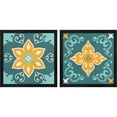 thumbnail image 1 of Great Art Now Spanish Ceramic by Seven Trees Design, 2 Piece Framed Art Set Each 13"W x 13"H, 1 of 3