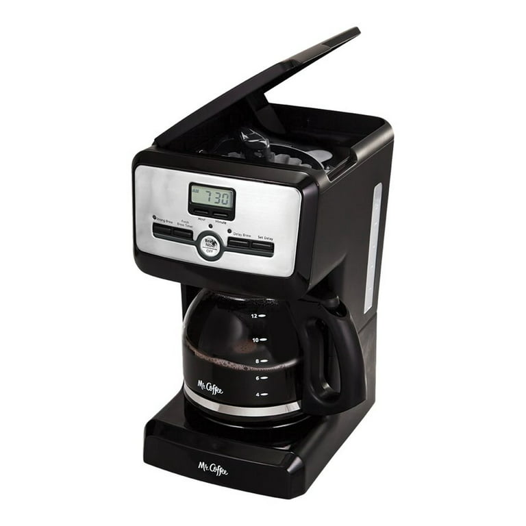 Mr. Coffee SK12-RB Coffee Maker, 12 Cups Capacity, 900 W, White