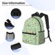 thumbnail image 3 of Disketp Spring Gnomes Mochila Ligera Clásica con Múltiples Bolsillos, Mochila Casual para Hombre y Mujer, Ideal para Escuela, Trabajo y Viajes, 3 of 6