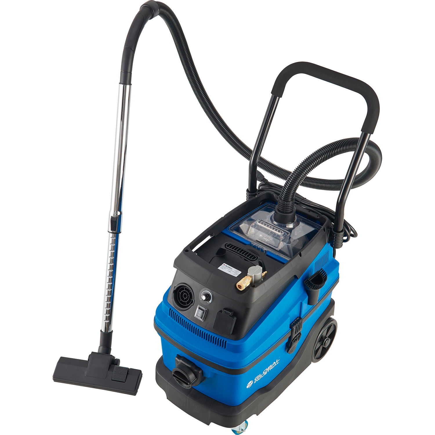 HEPA Wet/Dry Vacuum with Power Regulator & Air Tools Connector, 8 Gallon Capacity