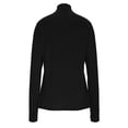 thumbnail image 4 of Wensltd Women Basic Athletic Blouse Spring Summer Crew Neck Long Sleeve Workout Top for Women Running Outdoor Activity Black S, 4 of 6