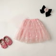 thumbnail image 6 of Snowflake Skirt Girls Summer Party Dress Tutu Elastic Waistband Clothes, 6 of 8