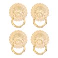 thumbnail image 1 of 4Pcs Retro Drawer Knobs Decorative Drawer Pulls Lion Head Knob Wine Box Handle, 1 of 8