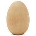 thumbnail image 6 of 50 Smooth Standable Wooden Easter Eggs to Paint, Quality Large Wooden Eggs for Crafts, Wooden Easter Egg Paint 4-3/8 in, by Woodpeckers, 6 of 8