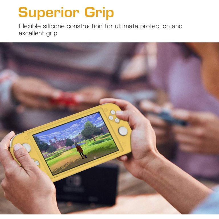KOMI Case Compatible with Nintendo Switch Lite, Yellow