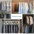 thumbnail image 2 of OLIYNEDY Hanging Closet Rod, Length and Height Adjustable Closet Hanging Organizer,35 Inch Height Space-Saving Clothes Hanging Bar, 2 of 6