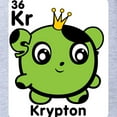 thumbnail image 2 of CafePress - Cute Element Krypton Kr - Cute Infant Baby Football Bodysuit, 2 of 3