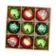 thumbnail image 2 of 9 Uds Adornos para árbol de Navidad Macarena 2,3 Pulgadas Mult Estilo F, 2 of 8