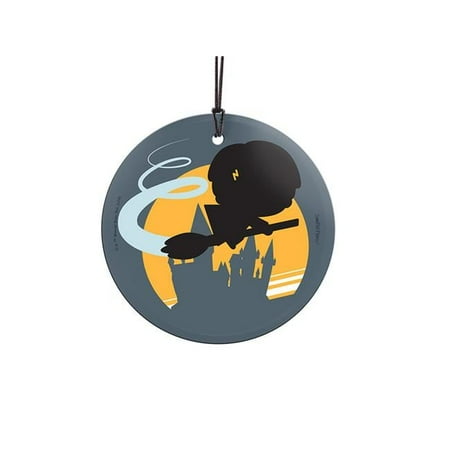 Harry Potter Silhouette StarFire Prints Hanging Glass