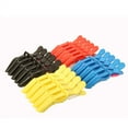 thumbnail image 3 of 24 piezas Coloridas pinzas de pelo de cocodrilo Clips Peluquería Productos de belleza para mujeres Chica Color aleatorio, 3 of 7