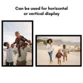thumbnail image 4 of Americanflat 12X18 Poster Frame With Polished Plexiglass - Set Of 2 - Streamline Collection - Thin Border Picture Frame For Wall Display - Hanging Hardware Included - Black, 4 of 5