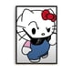 thumbnail image 3 of Kawaii Pink Hellos Cats Kittys Decoración Imágenes Decoración de la pared de la habitación Pintura sobre lienzo Decoraciones de la habitación Estética Pinterest Anime, 3 of 5