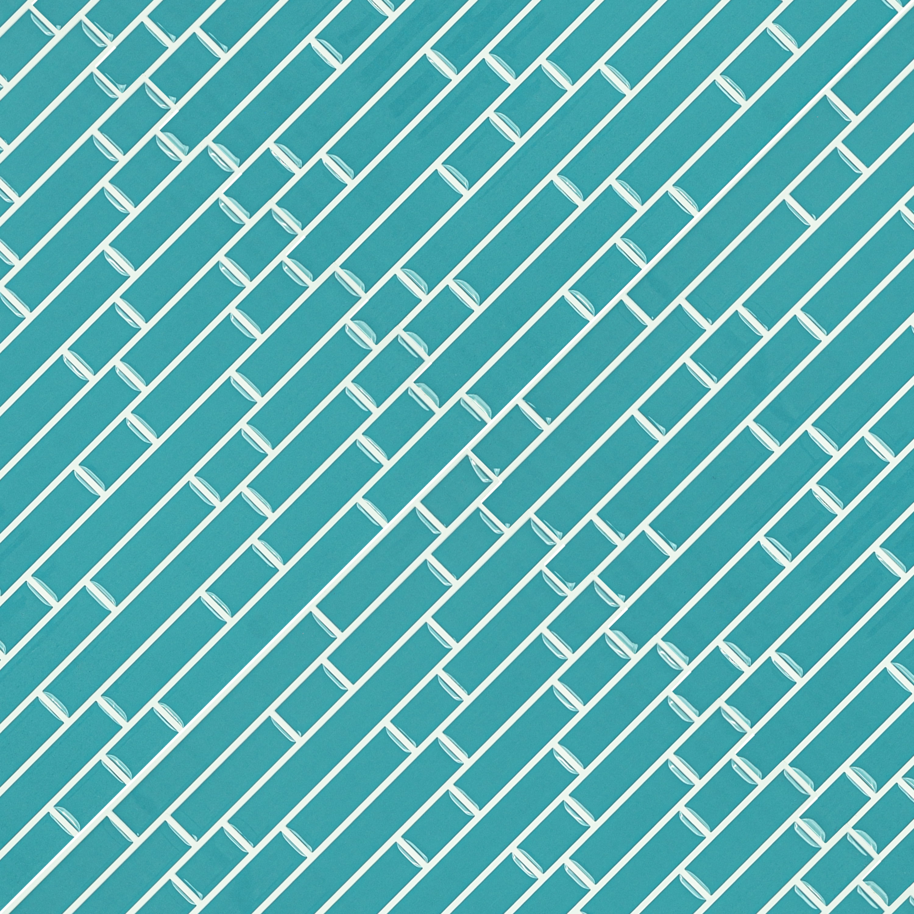 Mainstays Blue Interlocking Peel & Stick Mosaic Wall Tile (2.84 Sqft / pack)