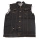 thumbnail image 2 of Chaleco de vaquero de moda para hombre,Chaleco de vaquero para hombre Chaleco de vaquero de un solo pecho Hombre Chaleco de vaquero con cuello vuelto Funcionalidad de alta precisión, 2 of 8
