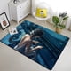 thumbnail image 1 of Alfombrilla de suelo de dormitorio con estampado de guitarra Musical para el hogar, sala de estar, oficina, triangulación de envíos15120x160cm (47x62 pulgadas)120x160cm (47x62 pulgadas) zhangyuxiang unisex, 1 of 2